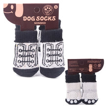 Load image into Gallery viewer, Top Grand Arrival Fashion 4Pcs Cute Puppy Dogs Pet Knits Socks Skid Bottom Mini Dog Socks Warm Sock
