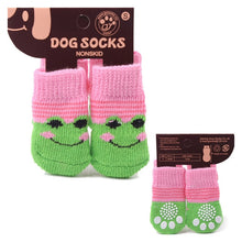 Load image into Gallery viewer, Top Grand Arrival Fashion 4Pcs Cute Puppy Dogs Pet Knits Socks Skid Bottom Mini Dog Socks Warm Sock
