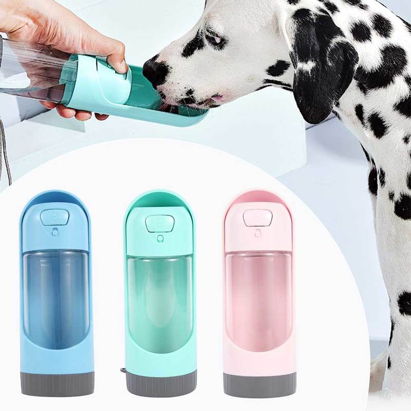 Portable Dog Water Bottle with Storage Food and Water Container For Sm –  High five pets supplies