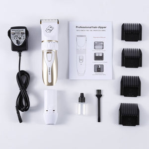 High-power Professional Pet Clippers Dog Shaver Charge Electric Dog Hair Cutter Dogs Hair Trimmer Machine